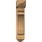 Ekena Millwork Olympic Arts and Crafts Smooth Bracket w/ Offset Brace, Western Red Cedar, 7 1/2"W x 28"D x 36"H BKT0806X28X36OLY03SWR - alternate 3